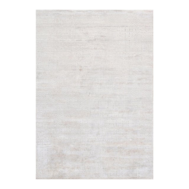 Pasargad Home Adra Beige Area Rug- 5' 4" X 7' 8" For Sale