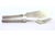 Embossed Silver Cheese Knife and Fork, Set of 2 For Sale - Image 4 of 5