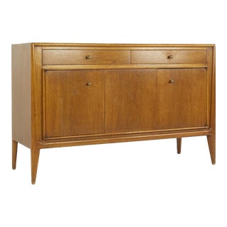 Mount Airy Facade Collection Mid Century Walnut Buffet For Sale