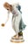 Art Nouveau Figurine of Young Lady Ball Player attributed to Walter Schott for Meissen, 1900s For Sale
