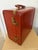 Perfect as a Groom Gift or for Father's Day... A very rare Maximillian New York brown leather bar travel suitcase,...