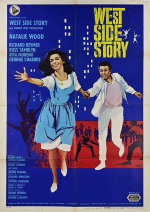 Vintage West Side Story Poster, 1961