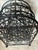 Vintage Wrought Iron Scrollwork Wine Rack For Sale In Dallas - Image 6 of 12