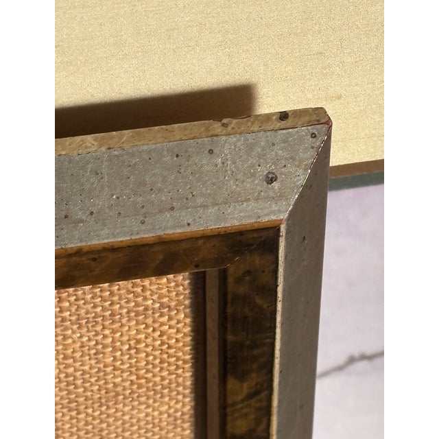 Mid-Century Modernist Cityscape Mixed Media - Framed & Signed For Sale - Image 12 of 18