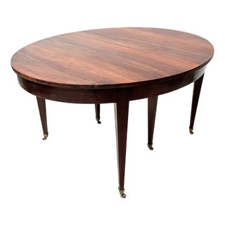 Louis XVI Style Frieze Table with Tapered Legs, 19th Century For Sale