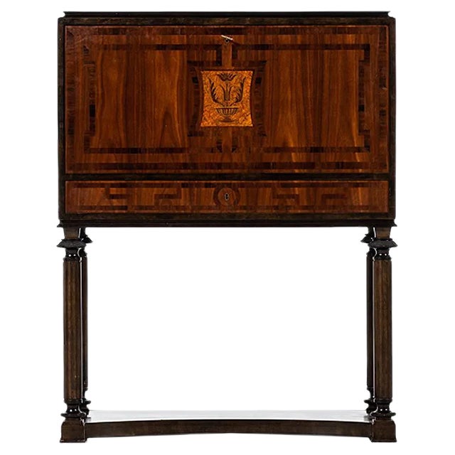 Small Vintage Cabinet by Nils Öfverman for L. Löfberg For Sale