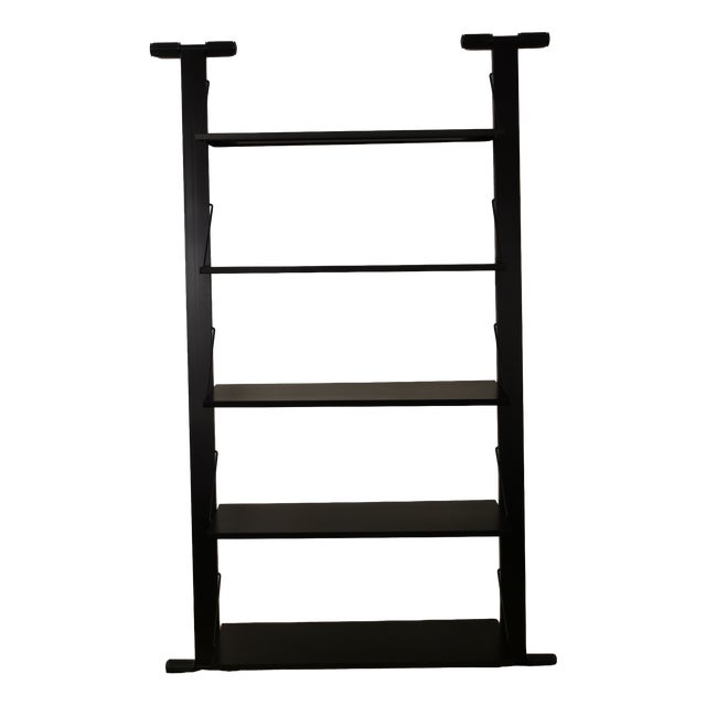 Postmodern Metal Shelving Unit by Rodney Kinsman for Bieffeplast, 1980s For Sale