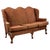 Wood Queen Anne Walnut Three Seat Sofa, 1930 For Sale - Image 7 of 7