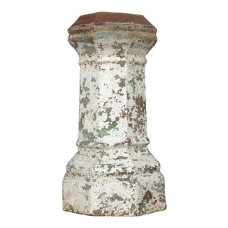 Victorian English Terracotta Chimney Pot / Garden Planter For Sale