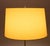 Animal Skin Green Leather Rapt Floor Lamp with Shade attributed to Jacques Adnet, France, 1950s For Sale - Image 7 of 11