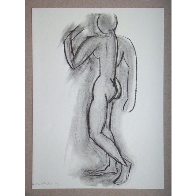 Henri MATISSE (after) ( 1869 - 1954 ) Femme, 1981 Lithograph on wove paper. Signed and dated in the printing plate at the...
