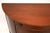 Wood Antique Edwardian Bow Front Cabinet, 1900s For Sale - Image 7 of 12