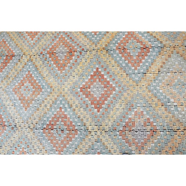 Textile 1960s Vintage Turkish Wool Kilim Rug For Sale - Image 7 of 11