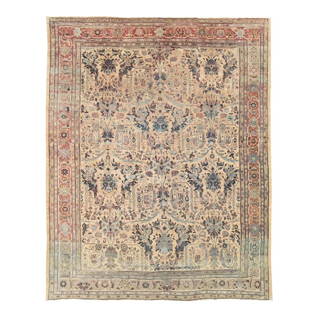 Galerie Shabab Collection Early 20th Century Persian Mahal Carpet For Sale