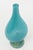 Mid-Century Modern MId Century Modern Murano Barovier E Toso Turquoise Glass Bottle or Vase With Gold Droplets For Sale - Image 3 of 9