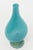 Mid-Century Modern Vintage Murano Barovier E Toso Turquoise Glass Bottle or Vase With Gold Droplets, 60's For Sale - Image 3 of 9