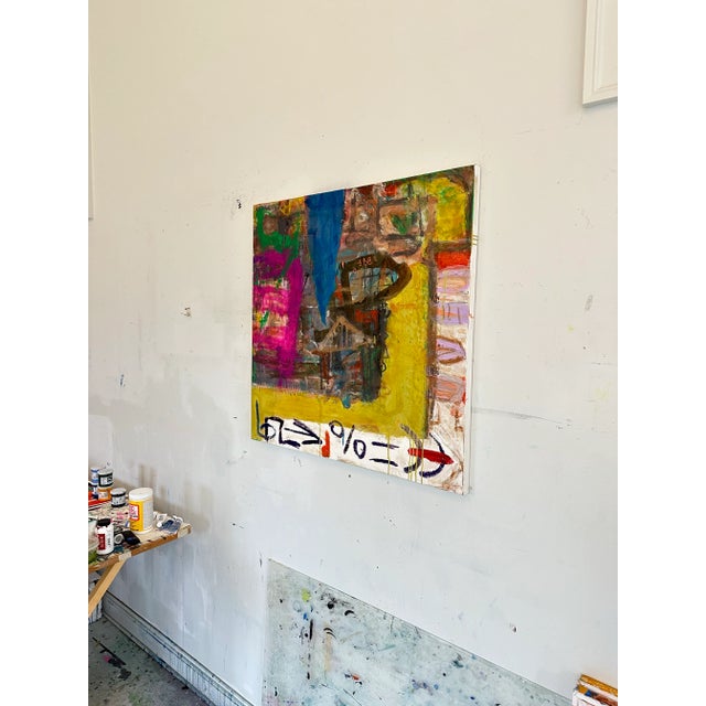 Modern Abstract Painting " Don't F%¥k With My Formula". For Sale - Image 11 of 12