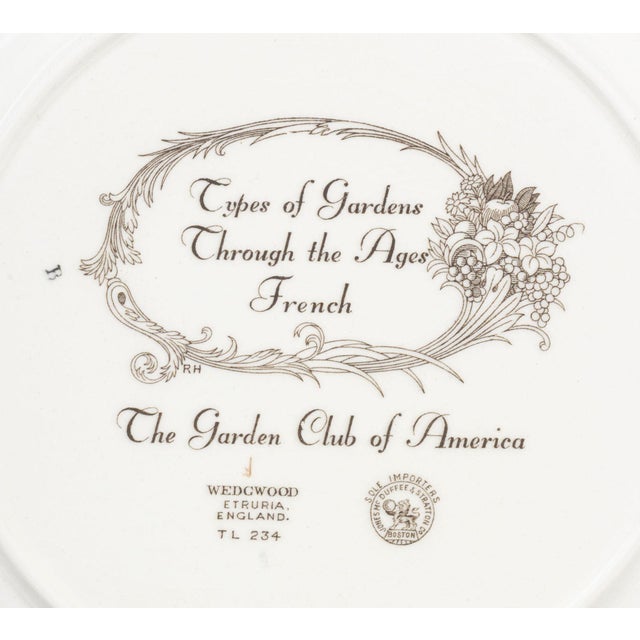 Ceramic Wedgwood the Garden Club of America Plates, 12 For Sale - Image 7 of 14