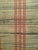 Textile Vintage American Rag Runner, Hand-Woven Wool & Cotton, Ivory & Red Stripe Pattern, 3x13 For Sale - Image 7 of 14