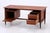 Mid-Century Teak Boomerang Desk with 2 Drawers For Sale - Image 6 of 17