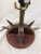 Brown Antique Trench Art Lamp For Sale - Image 8 of 10