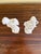Ceramic Mid-20th Century Blanc De Chine Porcelain Figures of Quan Yin, Pair For Sale - Image 7 of 8