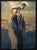 This oil on canvas piece depicts a figure seated on a towering rock formation, gazing thoughtfully into the distance. The...