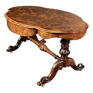 Antique Coffee Table, 1865 For Sale