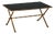 Coffee Table with Brass Base, 1950s For Sale