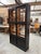 Black Double-Sided Display Case with a Weathered Finish For Sale - Image 8 of 13