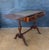Spanish Regency Revival Drop-Leaf Writing Table with Leather Top, 1940s For Sale - Image 15 of 15