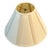 Traditional Large Vintage Pleated Lampshade in Ivory – 19” For Sale - Image 3 of 7