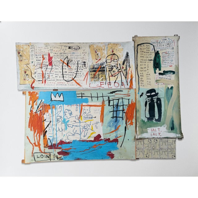 Jean-Michel Basquiat (1960-1988), Piscine Versus the Best Hotels, 1982 Licensed by Artestar, New York – Printed in the UK....