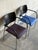 Vintage Dutch Vas Emo Chairs by Krijn Hamelink Set of 2 Postmodern Armchairs For Sale - Image 9 of 9