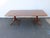 Mahogany Set of Dining Table Six Shield Back Chairs and 2 Leaves 6563 For Sale - Image 9 of 17