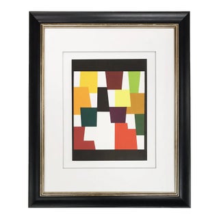 Yaakov Agam Original Lithograph 1 XXe Siecle 1980 Framed For Sale