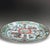 Antique Chinese Kangxi Famille Verte Flower Basket Porcelain Charger, 1700 For Sale - Image 3 of 7