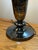 Mid 20th Century Japanese Black Bronze Japanese Etched Table Lamps, Pair For Sale In San Francisco - Image 6 of 12