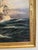 Danish Artist B. Johansen Vintage Dramatic Marine Seascape Oil Painting Framed For Sale - Image 12 of 13