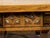 Italian Baroque Style 1880s Walnut Desk with Inlaid Top and Carved Lyre Base For Sale - Image 10 of 12