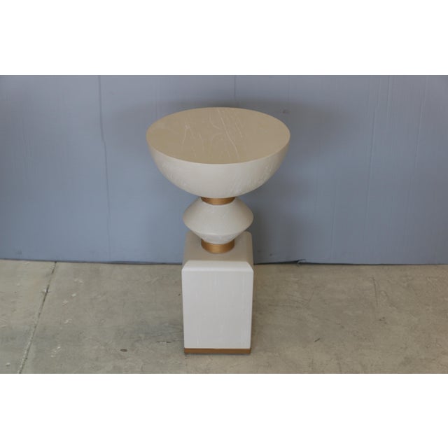 Modern Gabby Norris Drinking Table White For Sale - Image 3 of 4