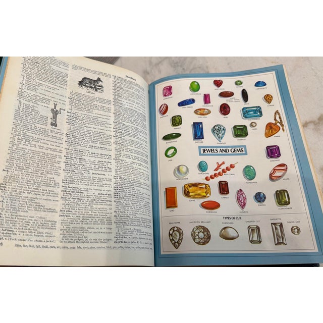 Traditional Vintage Mid-Century Webster's New Twentieth Century Unabridged Dictionary - Second Edition For Sale - Image 3 of 11