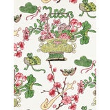 Image of Sample, Scalamandre Shanghai Blossoms, Spring Fabric For Sale
