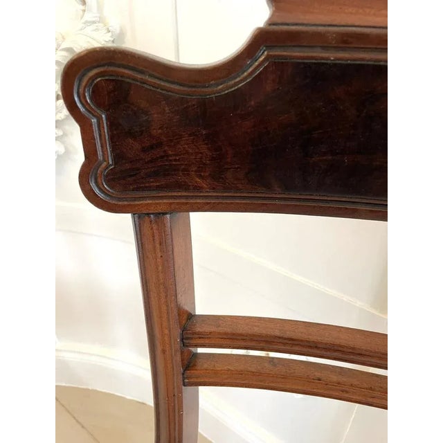Regency Mahogany Dining Chairs, 1820s, Set of 4 For Sale - Image 9 of 12