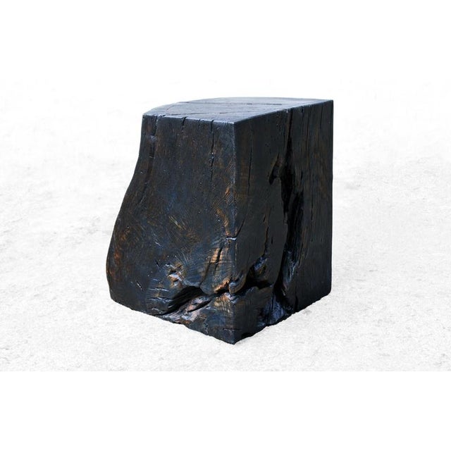 W2376 Stool in Oxidized Oak by Jörg Pietschmann For Sale - Image 17 of 18