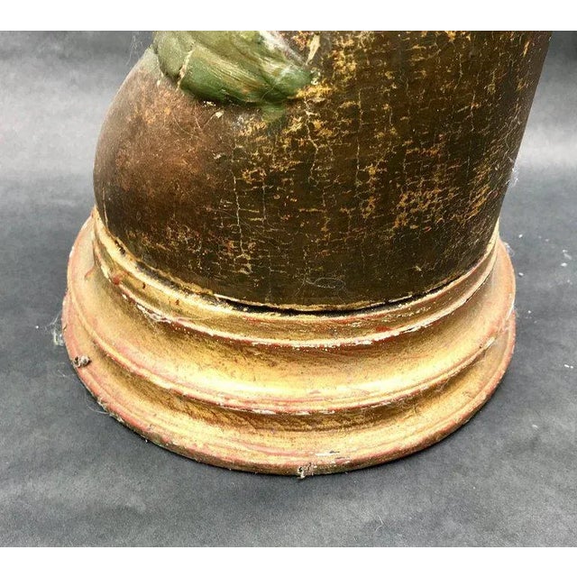 Early 18th Century Wood Carved French Baroque Solomonic Columns- A Pair For Sale In West Palm - Image 6 of 11