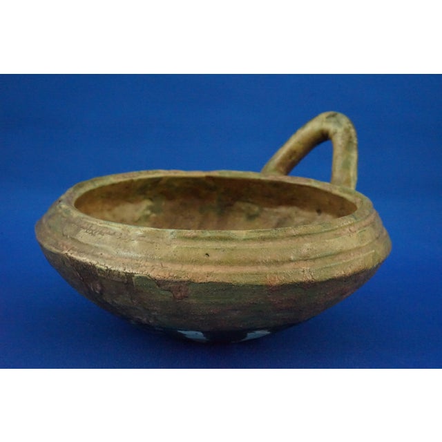 Vintage Medieval Etruscan-Style Ceramic Bowl by Ferdinando Foderini for Kamars, 1960s For Sale - Image 9 of 18