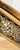Large 1950s Italian Brass Vanity Mirror With Pierced Star Border & Scroll Base, 22″ For Sale In Chicago - Image 6 of 7
