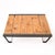 An industrial-style table made of wooden pallets - boards embedded in iron frames with legs. Legs with an interesting,...