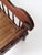 Antique 19th Century Wooden Spindle Back Bench With Scalloped Crest Rail For Sale - Image 6 of 18